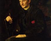 托马斯伊肯斯 - Portrait of James Wright